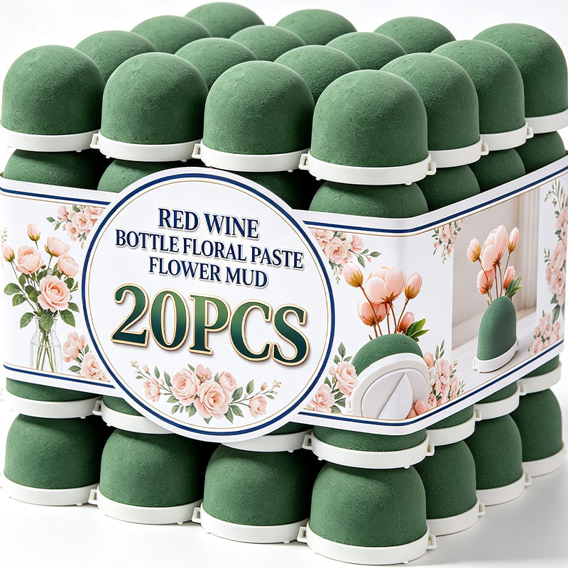 Floral Foam Oasis - 20-1pcs Floral Foam Balls Round Green