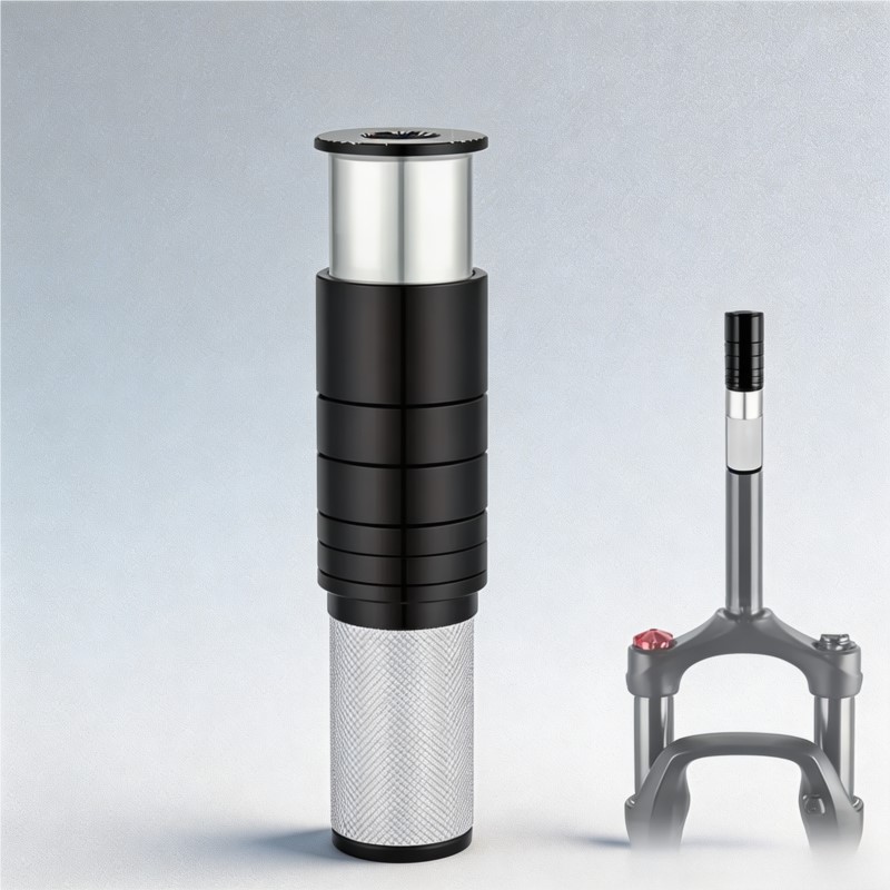 Stem Extender Tube - Hidden Bike Stem Raiser Invisible Bicycle