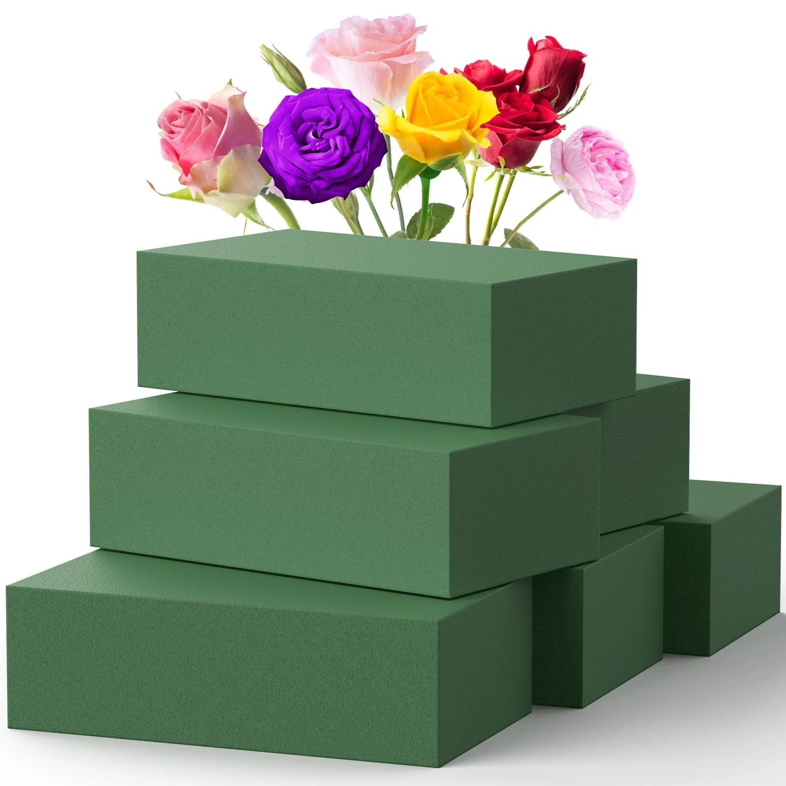 Flower foam blocks of fresh an - Floral Foam Oasis ulasan dan harga