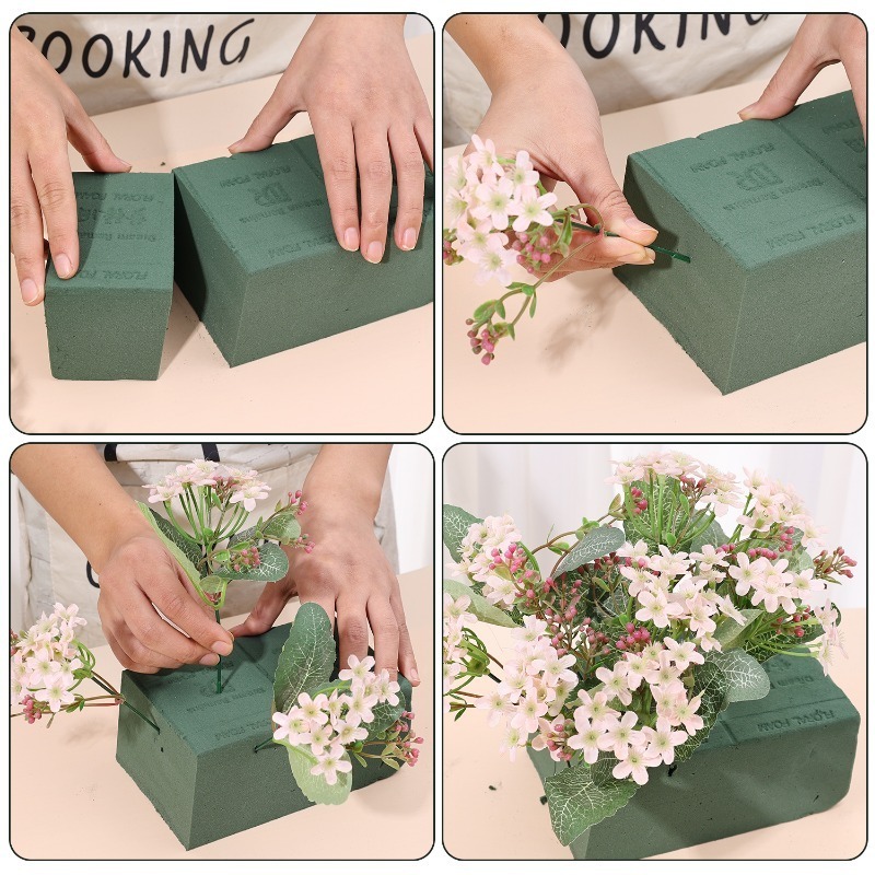 Flower foam blocks of fresh an - Floral Foam Oasis ulasan dan harga