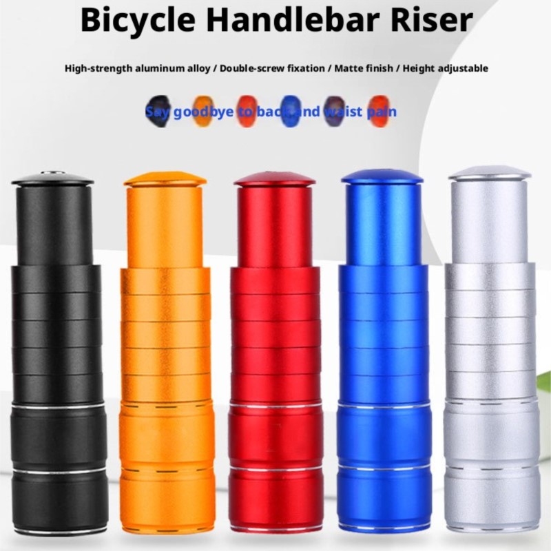 Adjustable Bike Handlebar Rise - Stem Extender Tube ulasan dan harga