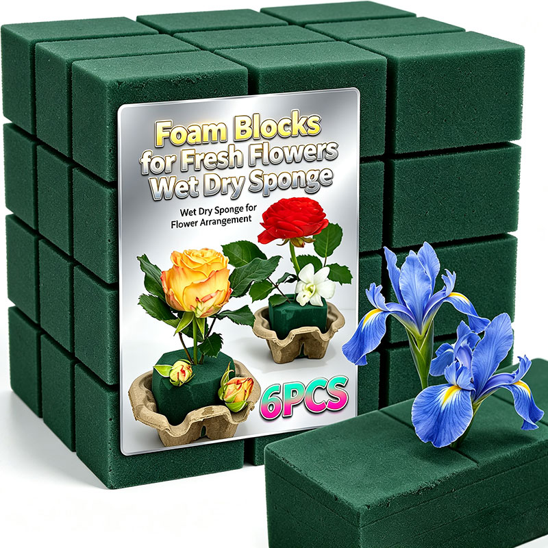 1-12Pcs Foam Blocks for Fresh  - Floral Foam Oasis ulasan dan harga