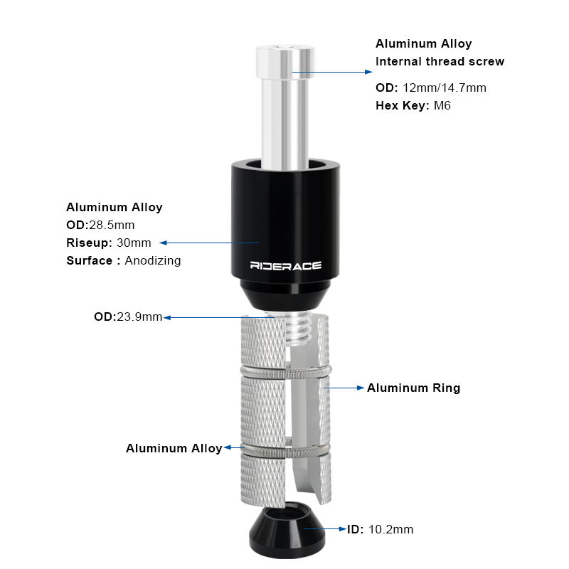 Bicycle Handlebar Stem Height  - Stem Extender Tube ulasan dan harga