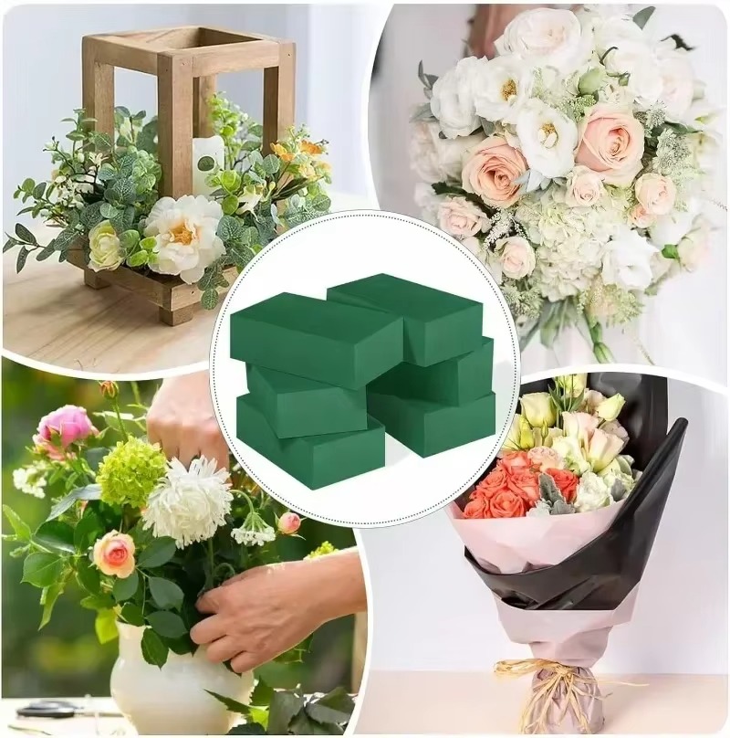 6/1PCS Floral Foam Blocks Rect - Floral Foam Oasis ulasan dan harga