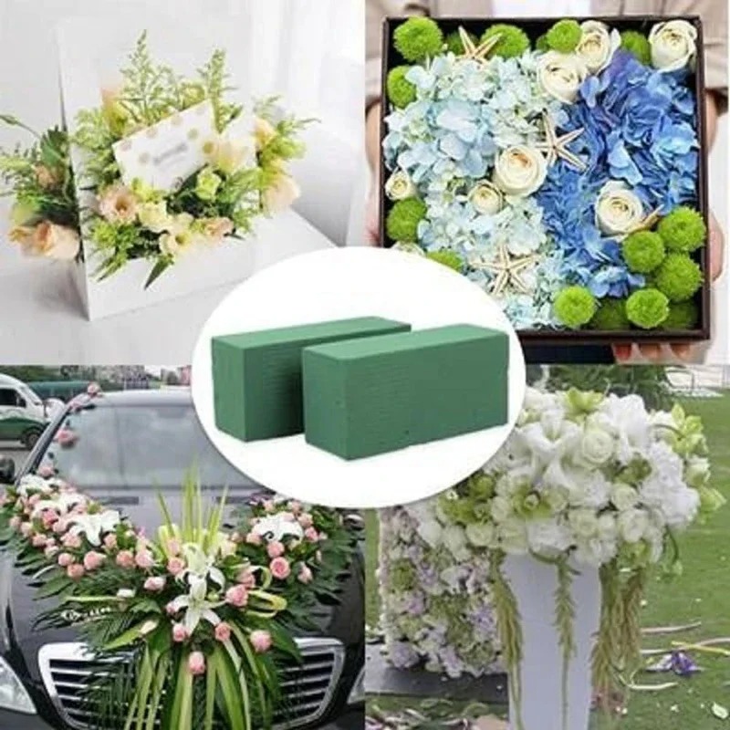 3/6Pcs Wet Fresh Floral Foam B - Floral Foam Oasis ulasan dan harga